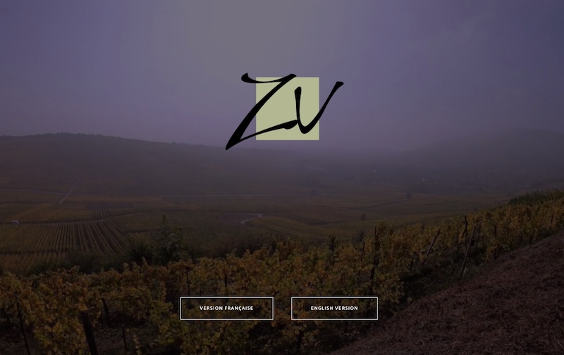 Création du site internet e-commerce en responsive design pour les vins d'alsace en biodynamie du domaine Valentin Zusslin à Orschwihr